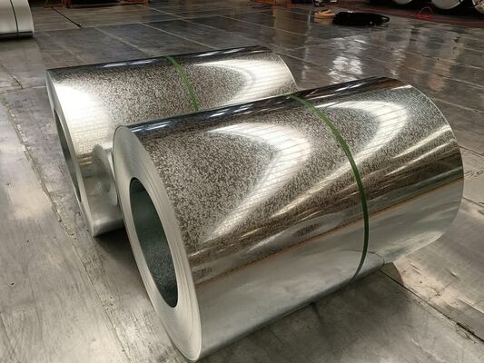 0.6m Width DX51 SPCC Grade Galvanized Steel Coils Hot Dipped RAL Color