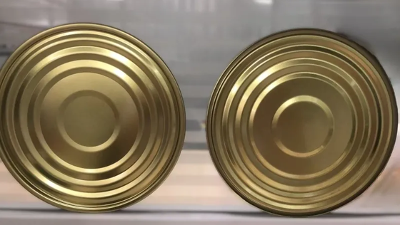 Premium 153mm Diameter Electrolytic Tinplate Lid ETP Can Lids For Food Packaging Rustproof