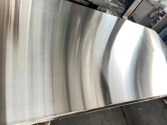 2000 إلى 6000 ملم صفيحة الفولاذ المقاوم للصدأ الصف 304 316 316L مع النهاية الشعر