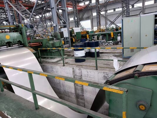 Cold Rolled SS Sheet Coil Strips Grade 347 Used In Strong Oxidizing Acid Environment