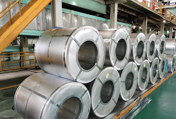 Zinc Coating Galvanized Steel Coils DDQ EDDQ Basic Coils 0.12mm-1.2mm Thickness
