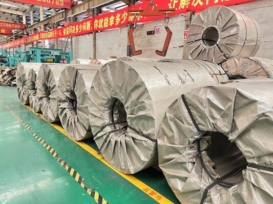 316L 430 Cold Rolled Stainless Steel Coils Surface 2B NO.4 NO.5 HL Or Customized