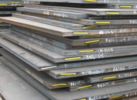 Placas de aço Mn13 laminadas a quente resistentes ao desgaste de 1 a 40 mm