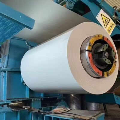 White Prepainted Galvanized Steel Coil PPGI For Roofing Cladding Material