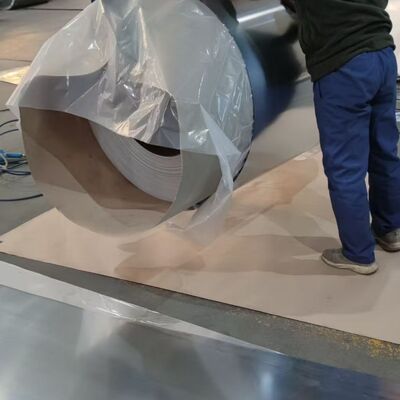 G550 High Strength AZ150 Galvalume Steel Coil 55% Al-Zn Coated Steel Coils Anti-Corrosion